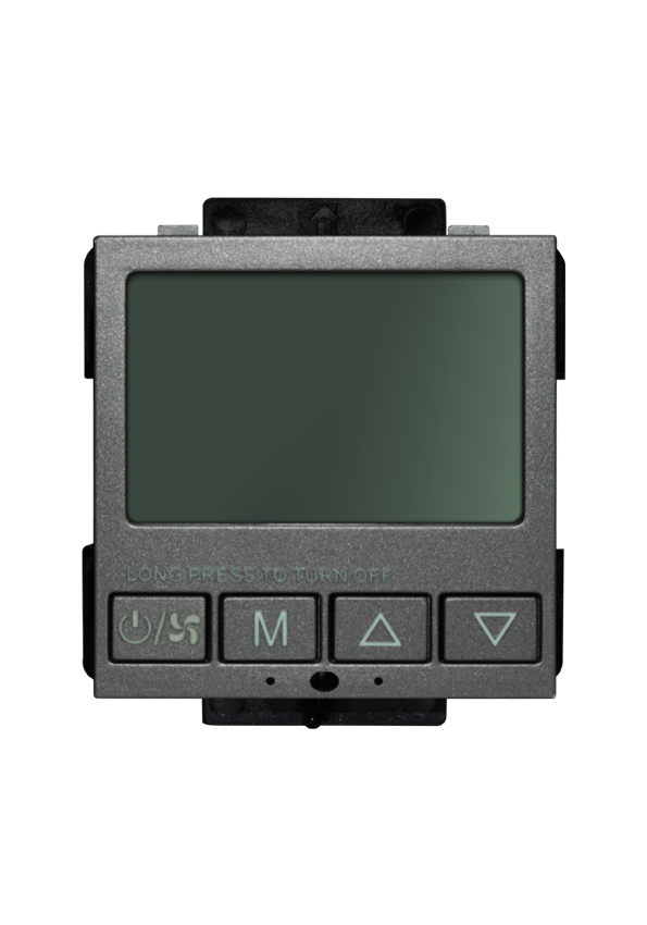 Click  Series TIS-BUS  Thermostat  Modular Gray