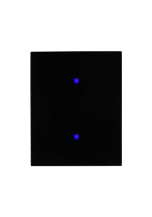 Venera Zigbee Switch 2 Gang 5A With N/L Connection (Black)