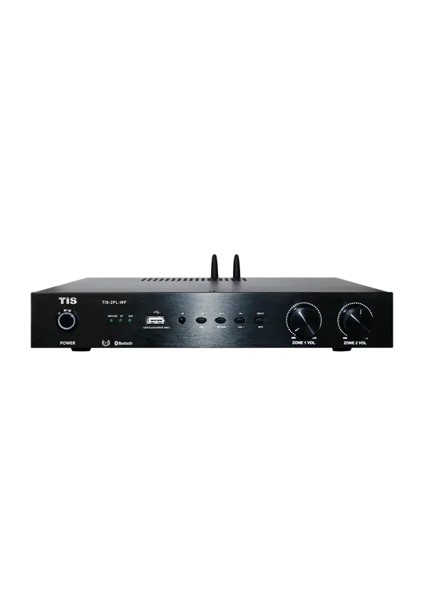 "1 Main Zone Wi-Fi Audio Player with 2 Volume Controled Zone"