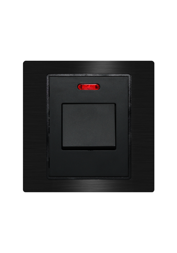 Click 45A switch for Heating Black