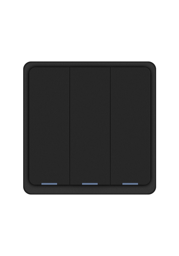 Dion 3 Gang switch with one relay  (with N neutral connection)  Act as Repeater Zigbee Protocol UK Size only