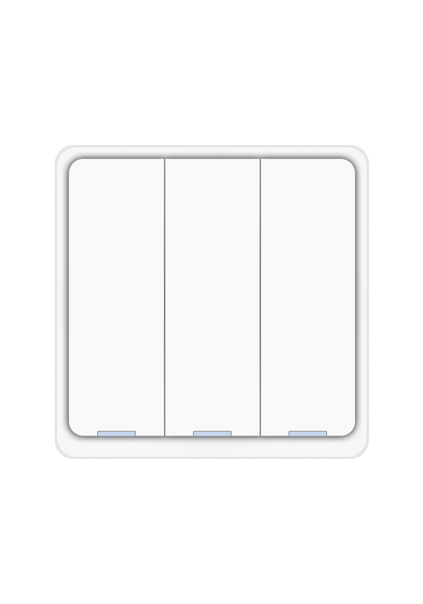 Dion 3 Gang switch with one relay  (with N neutral connection)  Act as Repeater Zigbee Protocol UK Size only