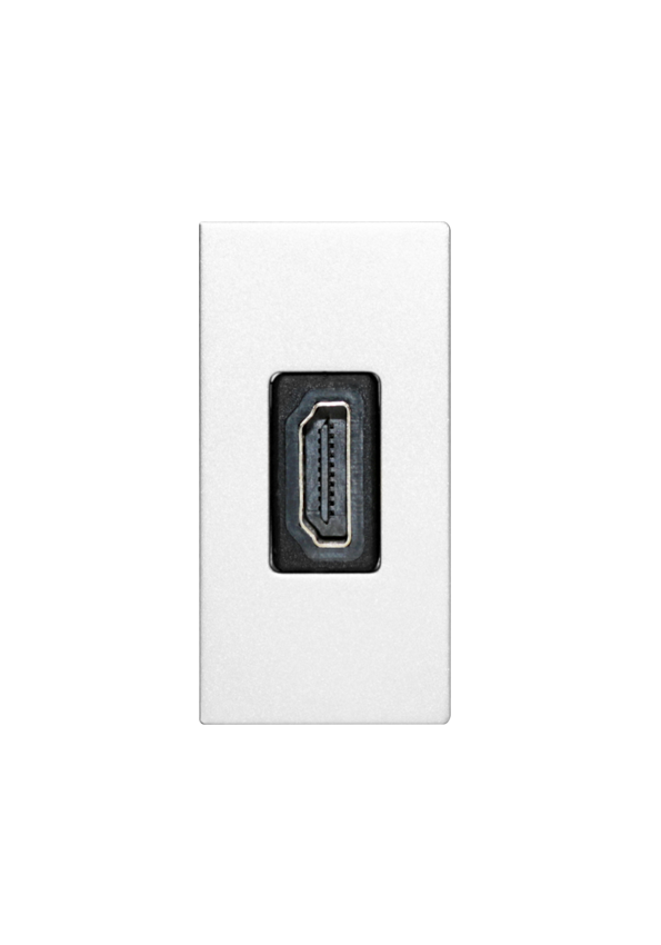 SOL 1/2 HDMI Outlet White  Color UK Size