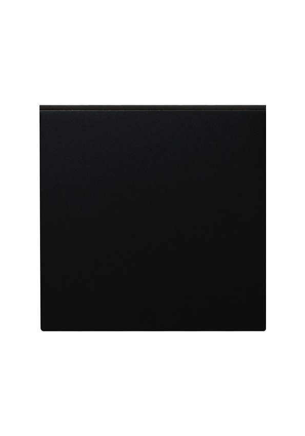 SOL 1 Gang 2 Way Switch   Black Color UK Size