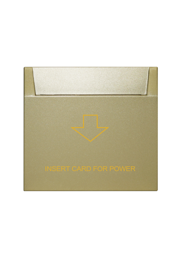 SOL 30A Insert card switch Gold  Color UK Size