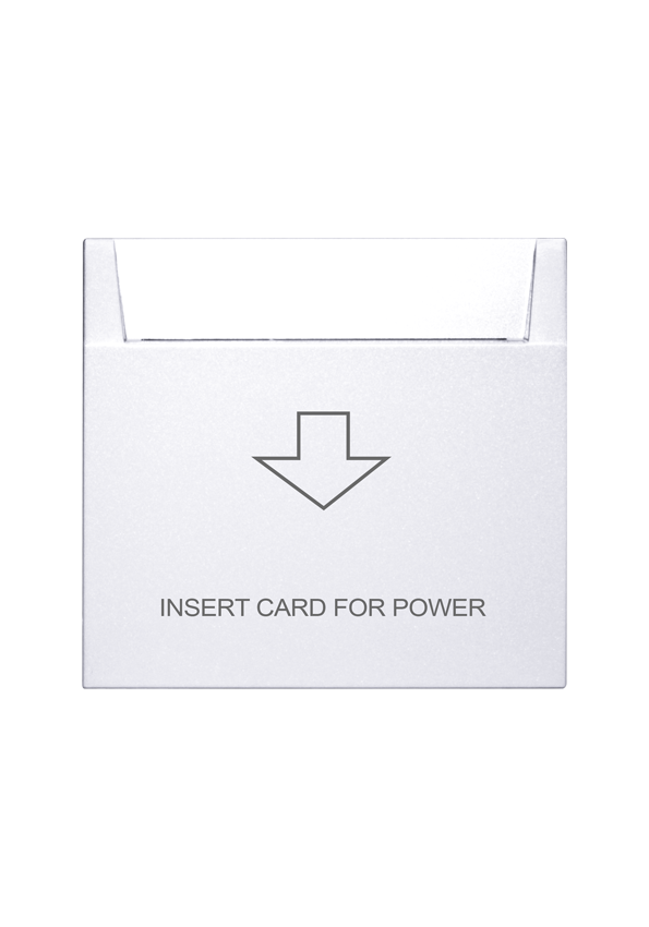 SOL 30A Insert card switch White  Color UK Size