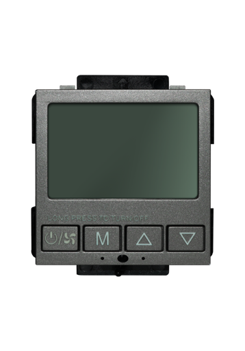 [TIS-CLK-AC-GRY] Click  Series TIS-BUS  Thermostat  Modular Gray