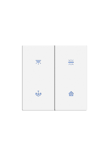 [TIS-ERO-4G White] Europa 4 Gang White