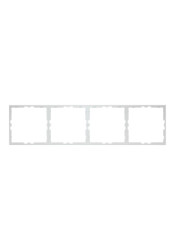 [TIS-MER-4-FRM WHT] Mercury Quad 4 Frame White