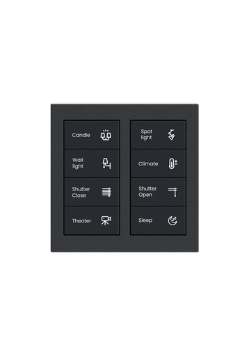 [TIS-SIR-8G Gray] Sirius Panel 8G Gray