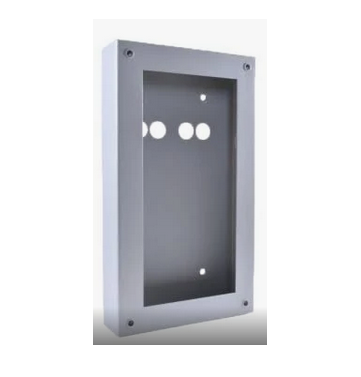 Flush Mount back box for TIS-INT-xPB-61M 1.Material: Cold-rolled steel 2.Color：Black 3.Dimension(L*W*H): 215x94x40 Panel 1.Material: PC 2.Color：Black 3.Dimension(L*W*H): 230x120x4