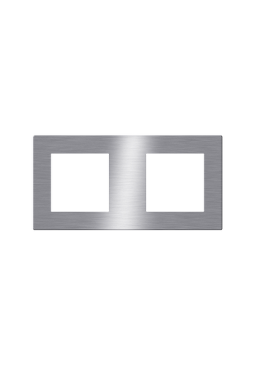[CLK-COV2-GRY] Click Brushed Aluminum Cover 2 Frame UK  Size, Gray