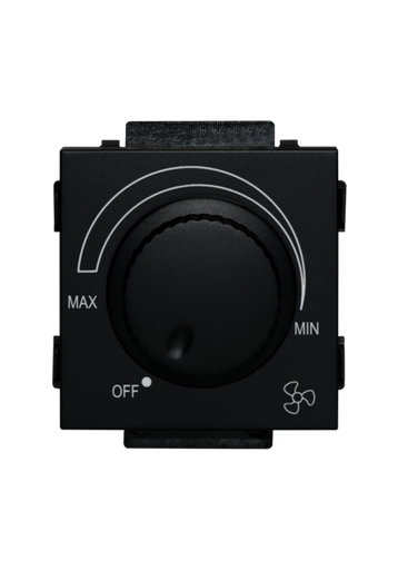 [CLK-FAN-SPD-BLK] Click FAN speed Controller Black