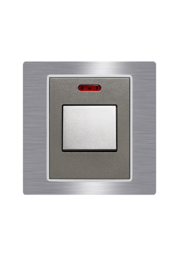 [CLK-HTR-25A-GRY] Click 45A switch for Heating Gray
