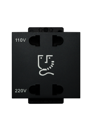 [CLK-SHV-PLG-BLK] Click Shaver socket Black