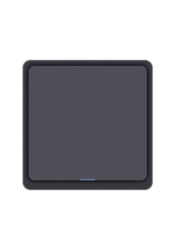 [DIO-1G-SW-BEE-N  Gray] Dion 1 Gang switch with one relay  (with N neutral connection)  Act as Repeater  Zigbee Protocol  EU and UK Size