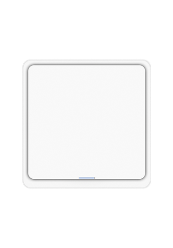 [DIO-1G-SW-BEE-N White] Dion 1 Gang switch with one relay  (with N neutral connection)  Act as Repeater  Zigbee Protocol  EU and UK Size