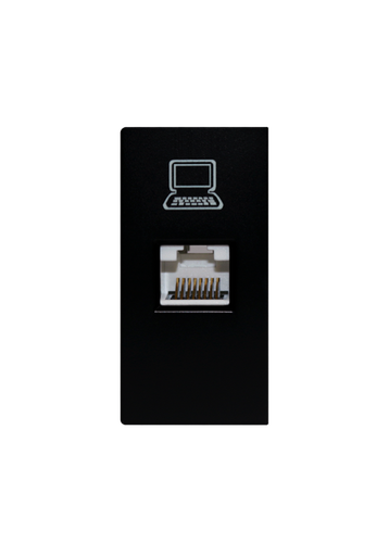 [SOL-NET-B] SOL Ethernet Socket  Black  Color UK Size