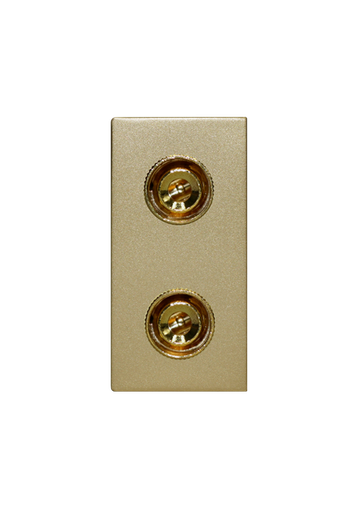[SOL-SPK-TRM-G] SOL 1/2 Speaker Gold  Color UK Size