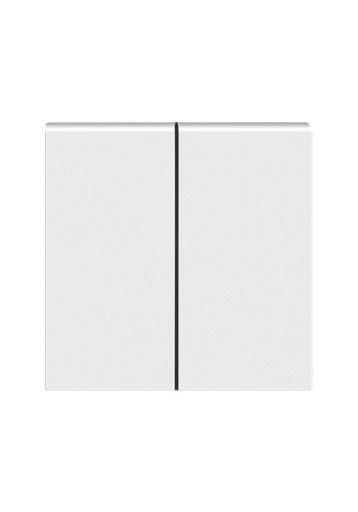 [SOL-SWT-2G-W] SOL 2 Gang 2 Way Switch   White Color UK Size