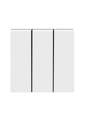 [SOL-SWT-3G-W] SOL 3 Gang 2 Way Switch   White Color UK Size