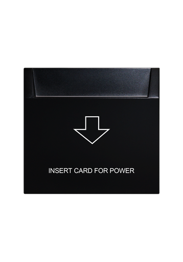[SOL-VRD-HTU-B] SOL 30A Insert card switch Black  Color UK Size